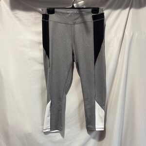 Athletic Works Gray and Black Leggings